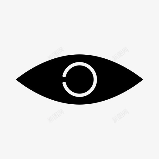 眼看营销svg_新图网 https://ixintu.com 看看 眼看 营销网络 用户界面 字形