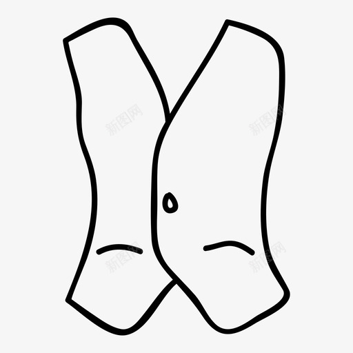 背心衣服男人svg_新图网 https://ixintu.com 背心 衣服 男人 牙齿