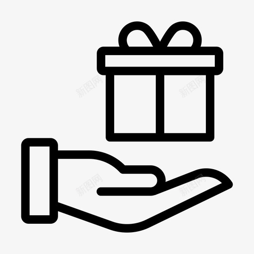 礼物关怀保护svg_新图网 https://ixintu.com 礼物 关怀 保护 惊喜 金融投资 线雕文