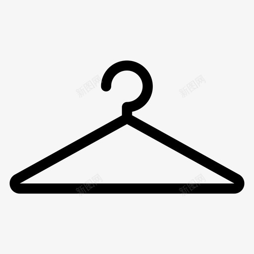 衣架服装时装店svg_新图网 https://ixintu.com 服装 衣架 时装店 购物 电子商务