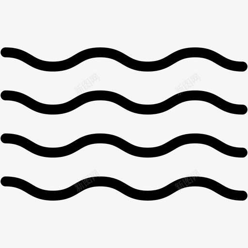 大海海浪夏天svg_新图网 https://ixintu.com 大海 海浪 夏天