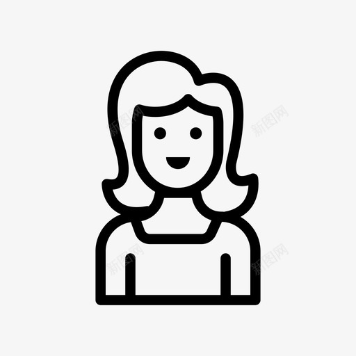 头像女母svg_新图网 https://ixintu.com 头像 女女女 母女 线雕文