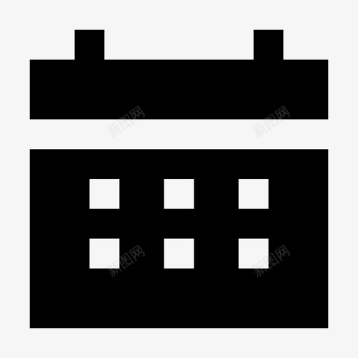 商务和办公日历日期svg_新图网 https://ixintu.com 商务 办公 日历 日期 日程表 时间 框架 挂历 字形 像素