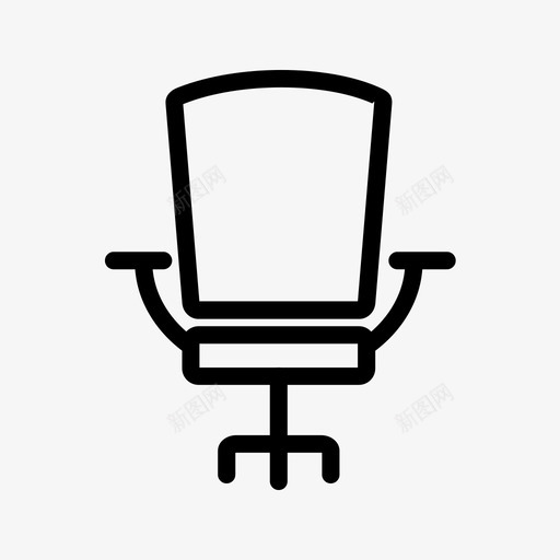 办公椅老板svg_新图网 https://ixintu.com 办公椅 老板