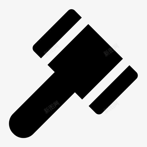 锤子木槌斧头svg_新图网 https://ixintu.com 木槌 锤子 斧头 工具