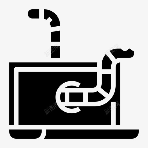 病毒蠕虫错误计算机svg_新图网 https://ixintu.com 病毒 蠕虫 错误 计算机 安全 安全网 网络 黑客 固体