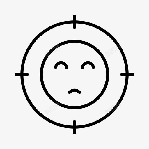 潜在客户开发在线在线身份svg_新图网 https://ixintu.com 潜在 客户 开发 在线 身份 用户 用户界面