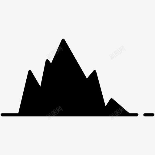 岩石冰山山svg_新图网 https://ixintu.com 岩石 冰山山 冬天 黑暗 偶像