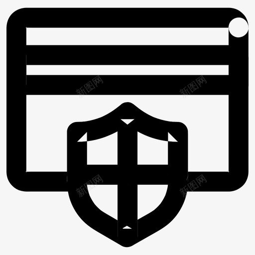 卡安全支付保护svg_新图网 https://ixintu.com 安全 支付 保护