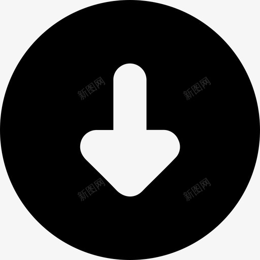 下载降级下线svg_新图网 https://ixintu.com 下载 降级 下线 下拉 箭头 用户界面
