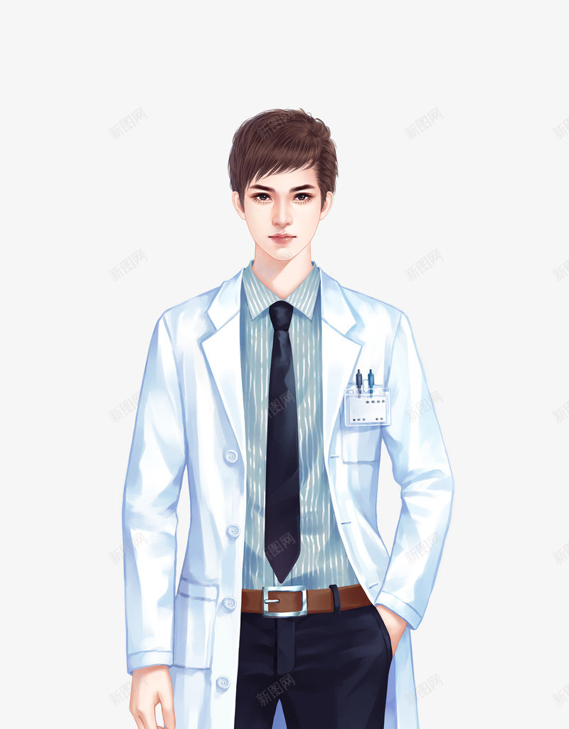 医生男l2png免抠素材_新图网 https://ixintu.com 医生