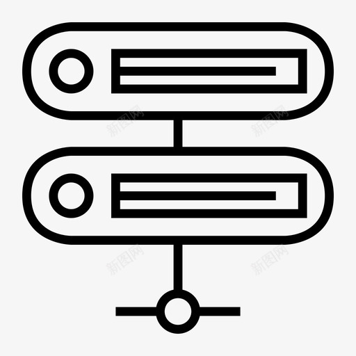 数据库服务器共享服务器共享web托管svg_新图网 https://ixintu.com 服务器 数据库 共享 托管 服务 存储