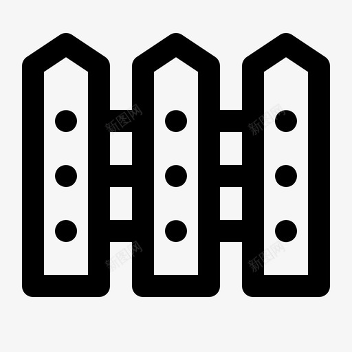 围栏农场花园svg_新图网 https://ixintu.com 园艺 围栏 农场 花园 木制