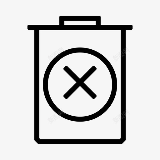 删除垃圾垃圾回收站svg_新图网 https://ixintu.com 垃圾 删除 回收站 木制 室内 家具
