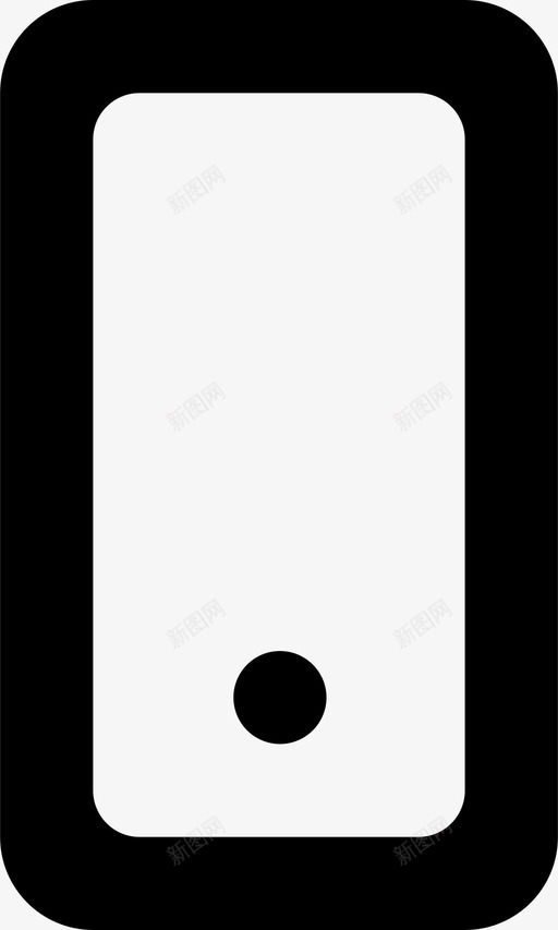手机智能手机普通图标svg_新图网 https://ixintu.com 手机 智能 普通 图标