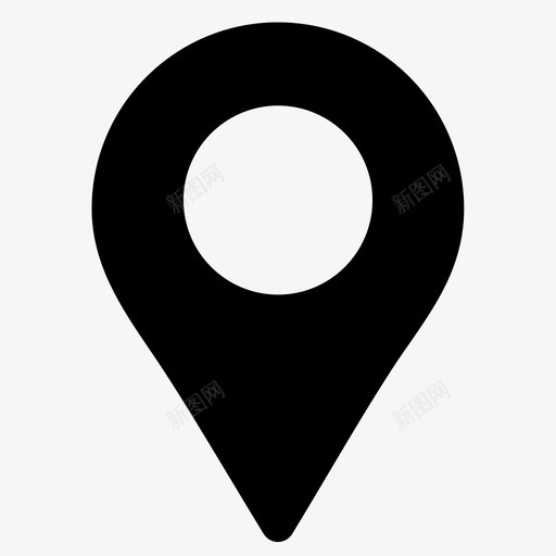 位置坐标地图svg_新图网 https://ixintu.com 位置 坐标 地图 标记 管脚 用户界面 图标