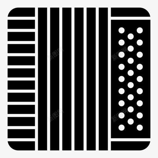 手风琴音响乐器svg_新图网 https://ixintu.com 手风琴 音响 乐器 音乐 计算机 设备