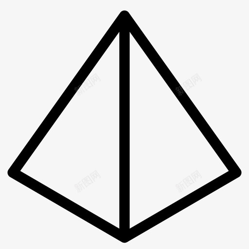 三角形几何体等轴测svg_新图网 https://ixintu.com 三角形 几何体 轴测 多边形 棱锥 锥体 设计