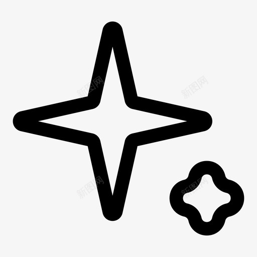 星星图形形状svg_新图网 https://ixintu.com 星星 图形 形状 符号