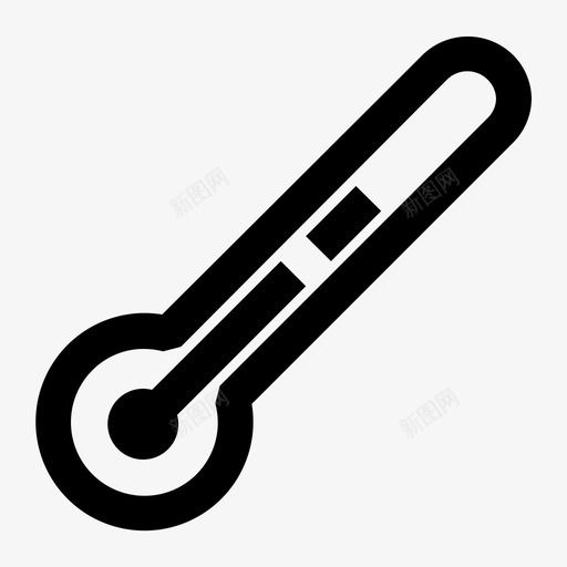 体温计发烧寒战svg_新图网 https://ixintu.com 体温计 发烧 寒战 体温 药物 水平线