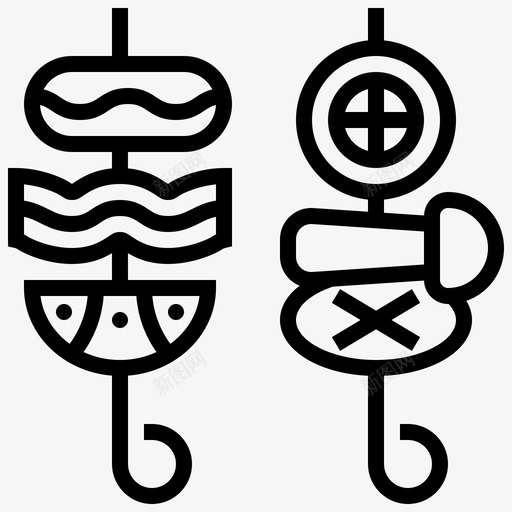 烤肉串烤肉架木棍svg_新图网 https://ixintu.com 烤肉 木棍 土耳其语
