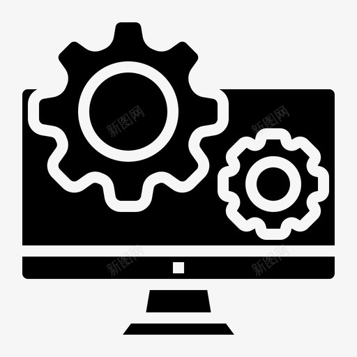 设置连接数字化svg_新图网 https://ixintu.com 数字化 学习 设置 连接 教育 教育学 技术 扎实