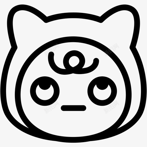 滚动的眼睛婴儿孩子svg_新图网 https://ixintu.com 滚动 眼睛 婴儿 孩子 表情 符号 情感