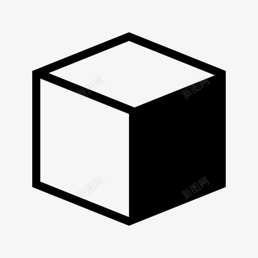 礼物盒子立方体svg_新图网 https://ixintu.com 礼物 盒子 立方体 奖励
