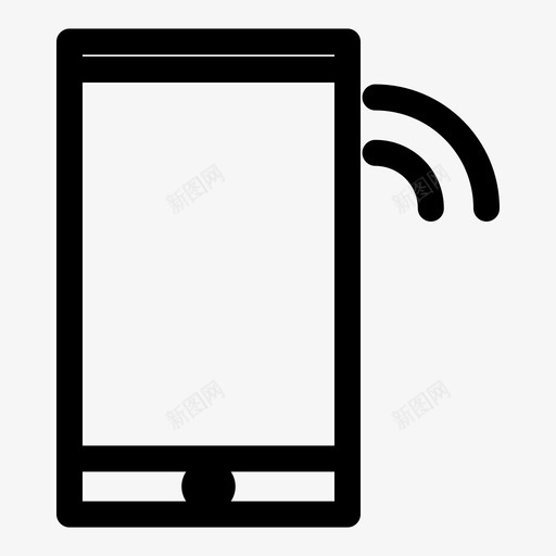 电话信号呼叫联系人svg_新图网 https://ixintu.com 电话 信号 呼叫 联系人 办公室 粗体 图标
