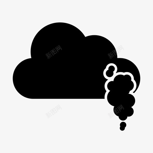 烟空气云svg_新图网 https://ixintu.com 空气 污染 天气
