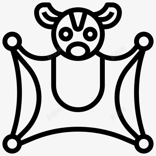 野生糖动物界滑翔机svg_新图网 https://ixintu.com 野生 动物界 滑翔机