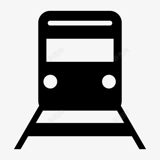 火车轻轨地铁svg_新图网 https://ixintu.com 铁路 火车 轻轨 地铁