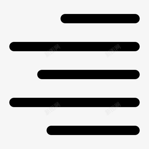 右对齐左对齐对象svg_新图网 https://ixintu.com 对齐 文本 对象 圆形 编辑