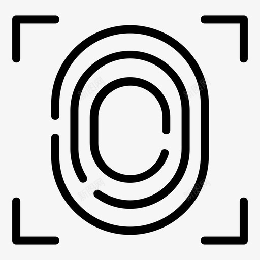 指纹扫描仪网络安全svg_新图网 https://ixintu.com 指纹 扫描仪 网络安全