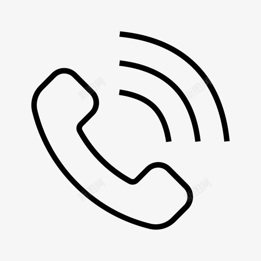振铃电话手机铃声svg_新图网 https://ixintu.com 振铃 电话 手机 手机铃声 振动