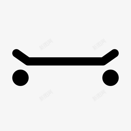 滑板玩运动svg_新图网 https://ixintu.com 运动 滑板 字形