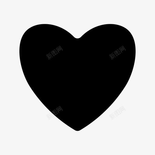 爱心心像svg_新图网 https://ixintu.com 喜欢 爱心 心心 通知