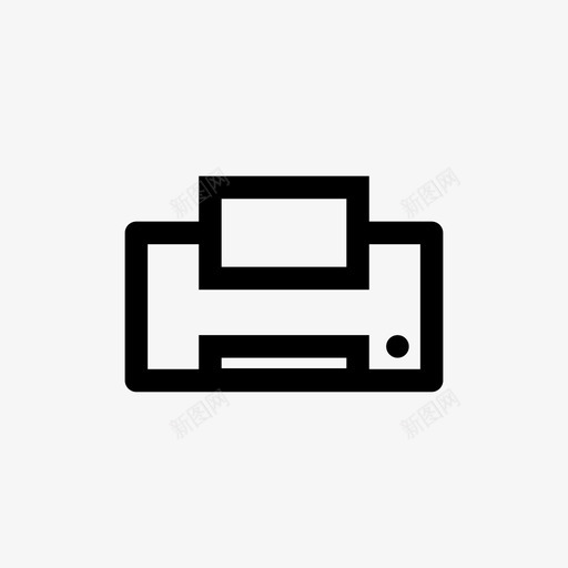 打印机器具纸张svg_新图网 https://ixintu.com 打印机 器具 纸张