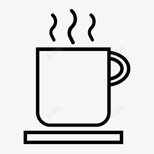 马克杯咖啡杯子svg_新图网 https://ixintu.com 马克 咖啡 咖啡杯 杯子 食物 热饮 菜单