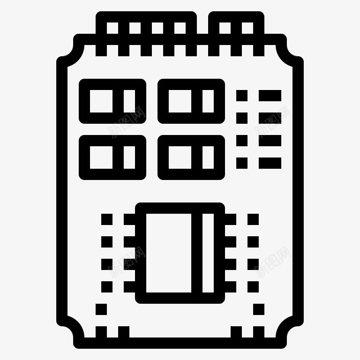 硬盘数据存储器svg_新图网 https://ixintu.com 硬盘 数据 存储器 计算机网络 概要