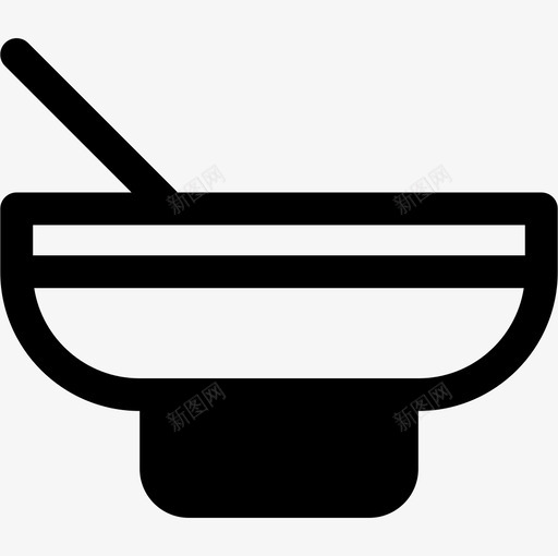 凡人与杵碗碗与匙svg_新图网 https://ixintu.com 人与 凡人 杵凡 杵碗碗 匙汤碗 带匙碗 研钵