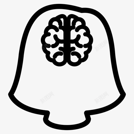 女性大脑思维思维方式svg_新图网 https://ixintu.com 女性 大脑 思维 思维方式