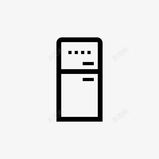冰箱冷藏食品svg_新图网 https://ixintu.com 冰箱 冷藏 食品 储藏室