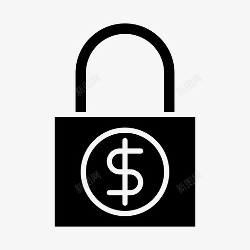 安全资金锁定安全svg_新图网 https://ixintu.com 安全 资金 锁定 业务 字形