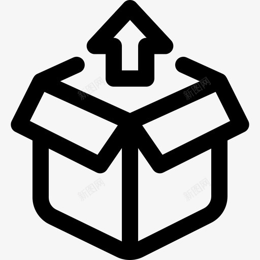盒子送货包装svg_新图网 https://ixintu.com 创意 包装 思维能力 思考 盒子 规律 运输 送货
