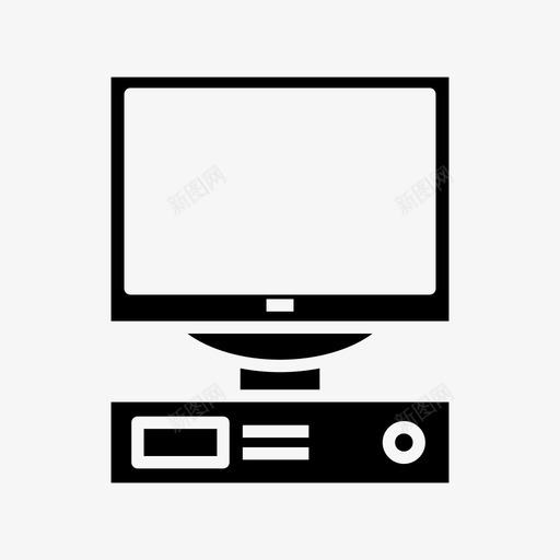 电脑台式机设备svg_新图网 https://ixintu.com 电脑 台式机 设备 电子 电子屏 屏幕 手机