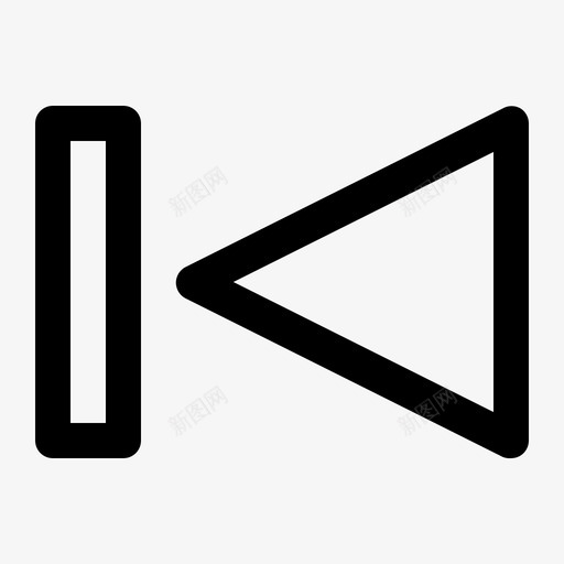 上一个媒体音乐svg_新图网 https://ixintu.com 用户界面 上一个 媒体 音乐 播放 圆形