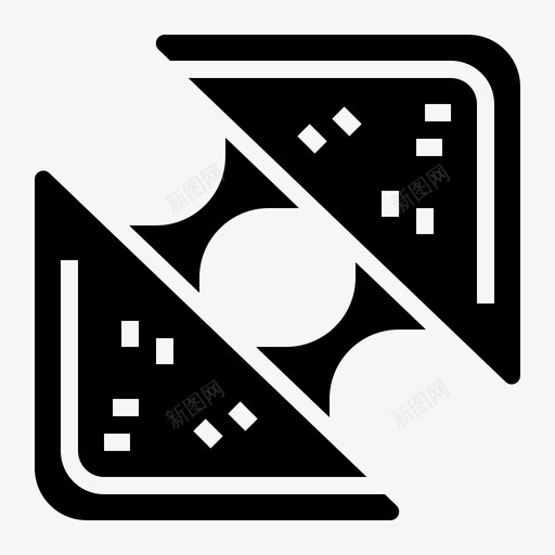 烤奶酪面包三明治svg_新图网 https://ixintu.com 奶酪 面包 三明治 快餐 固体 图标