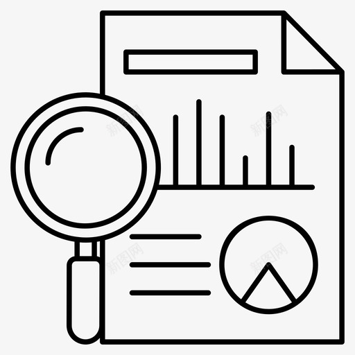 业务分析业务审计数据分析svg_新图网 https://ixintu.com 业务 分析 数据分析 审计 搜索引擎 优化 网络 络线 向量 图标