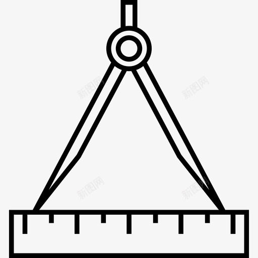 建筑绘图罗盘工程svg_新图网 https://ixintu.com 建筑 绘图 罗盘 工程